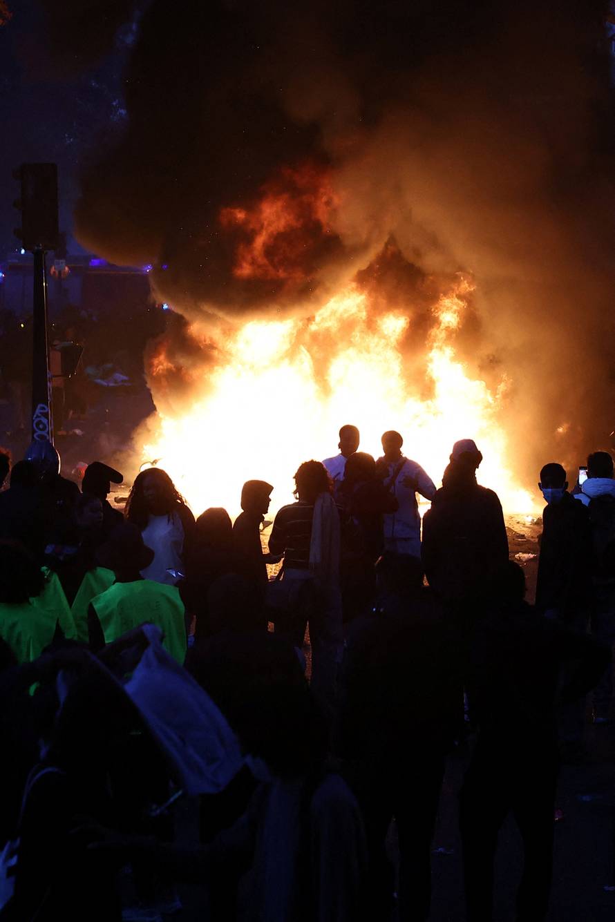 Nationwide protests in France against the cost of living