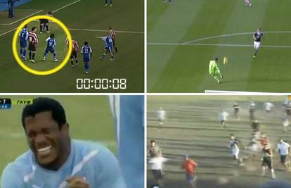 Najluđi i najbizarniji nogometni rekordi: Crveni zbog zvižduka, 36 isključenja i gol s 92 metra