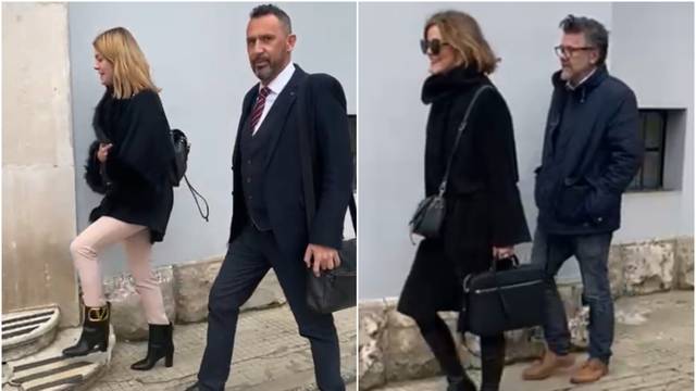 VIDEO Ella Dvornik i Charles su stigli na Općinski sud u Puli