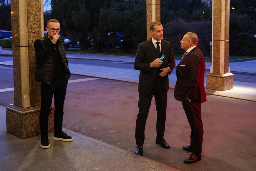 Zagreb: Dolazak uzvanika na svadbu Marijana Kustića i Nike Perenčević