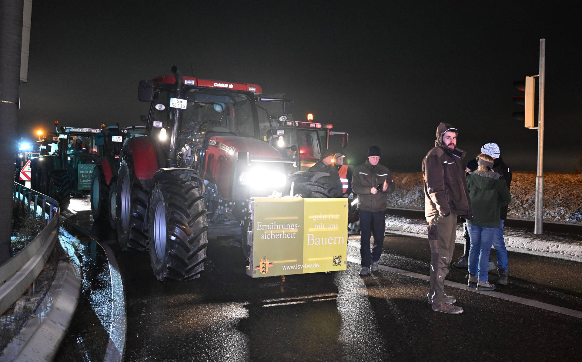 Farmer protests - Neuhausen