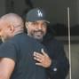*EXCLUSIVE* We're good! Kanye West visits friend Ice Cube at Marina Del Rey House in Los Angeles *WEB MUST CALL FOR PRICING**