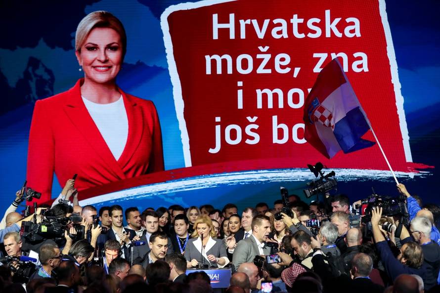 Zagreb: Izborni stožer Kolinde Grabar-Kitarović