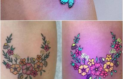 Pogledajte tetovaže koje se na UV svjetlu pretvaraju u bajku