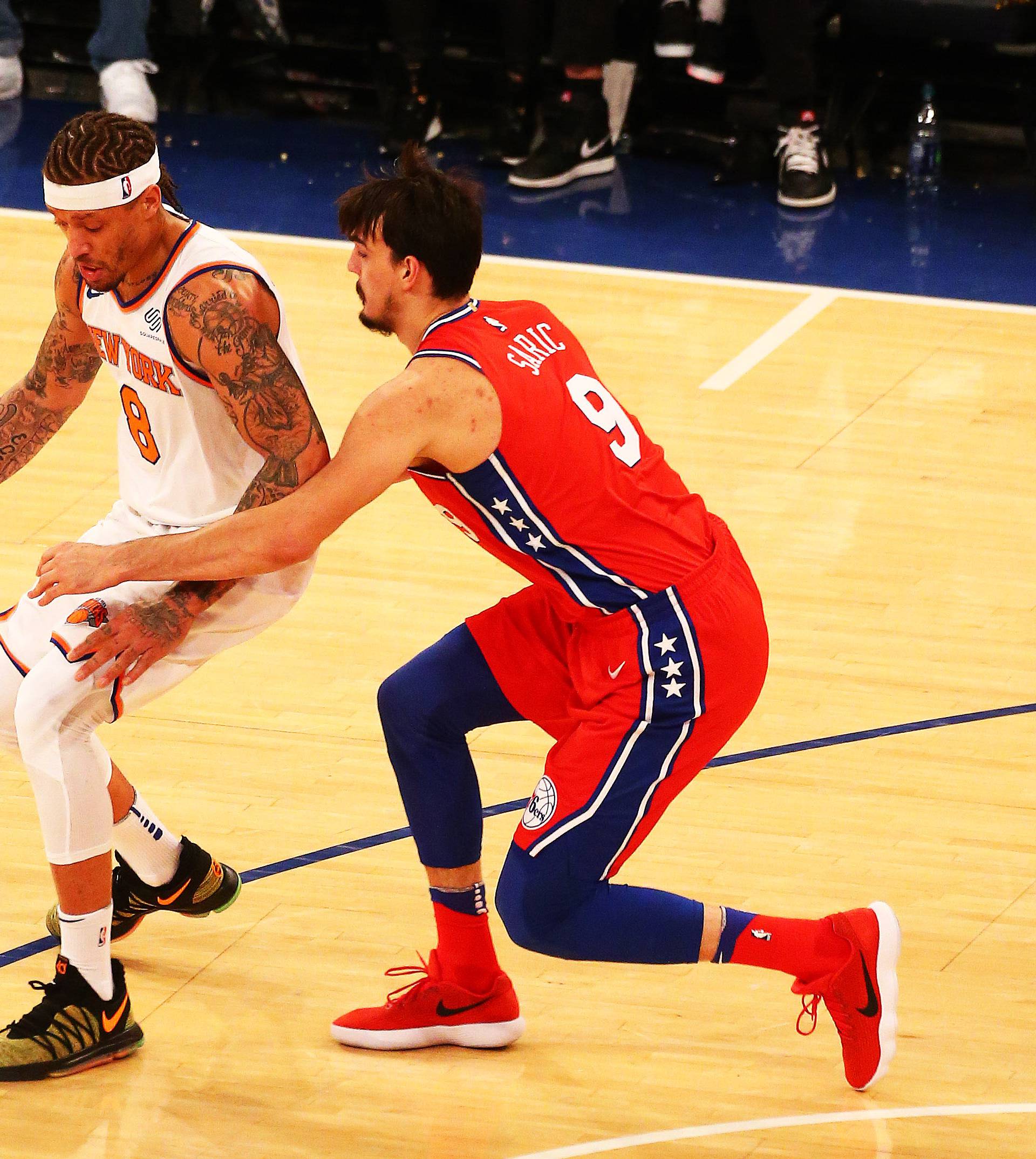 NBA: Philadelphia 76ers at New York Knicks