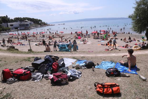 Split: Turisti i posjtitelji Ultre uživaju na Bačvicama