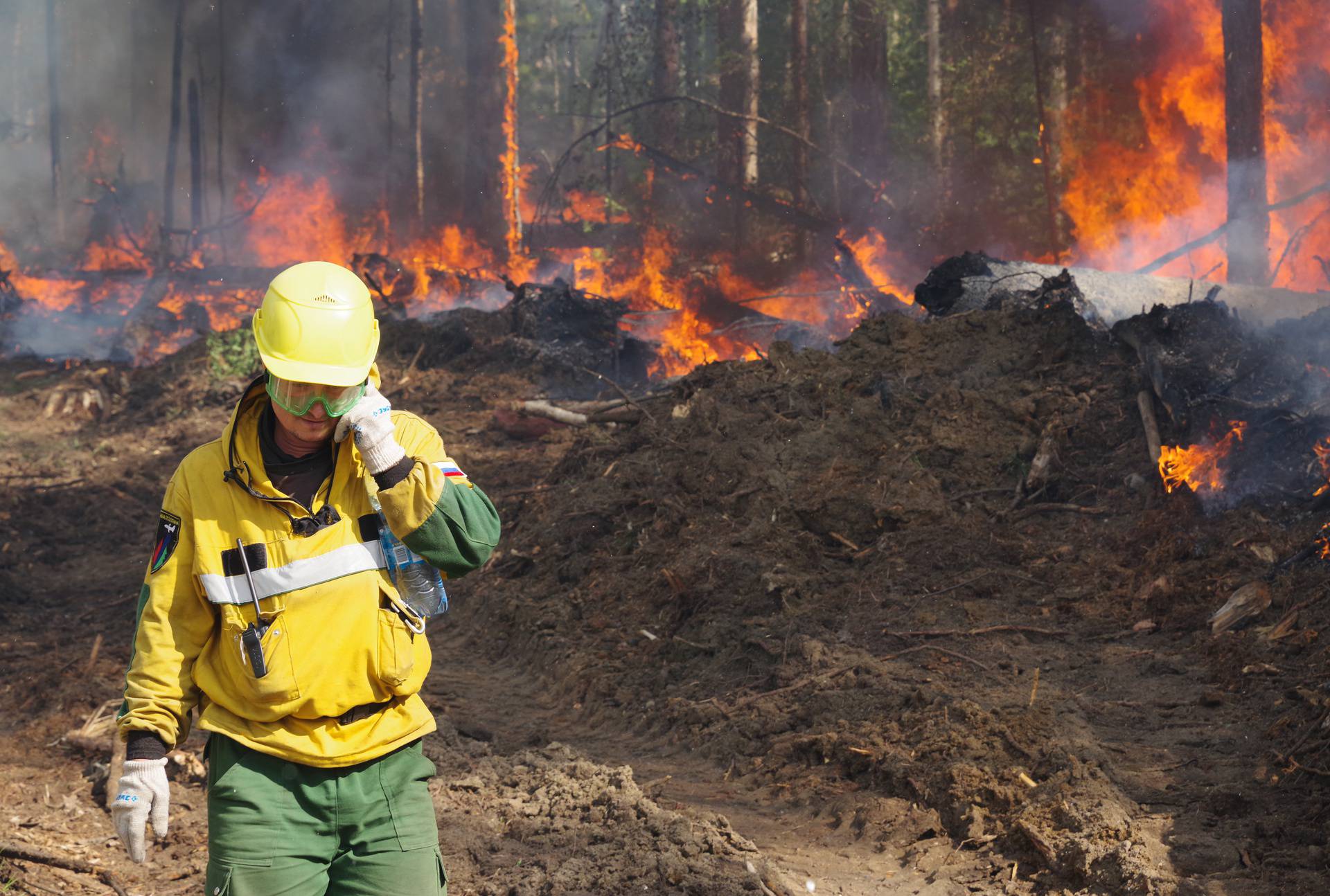 Wildfires in Russia's Sakha Republic