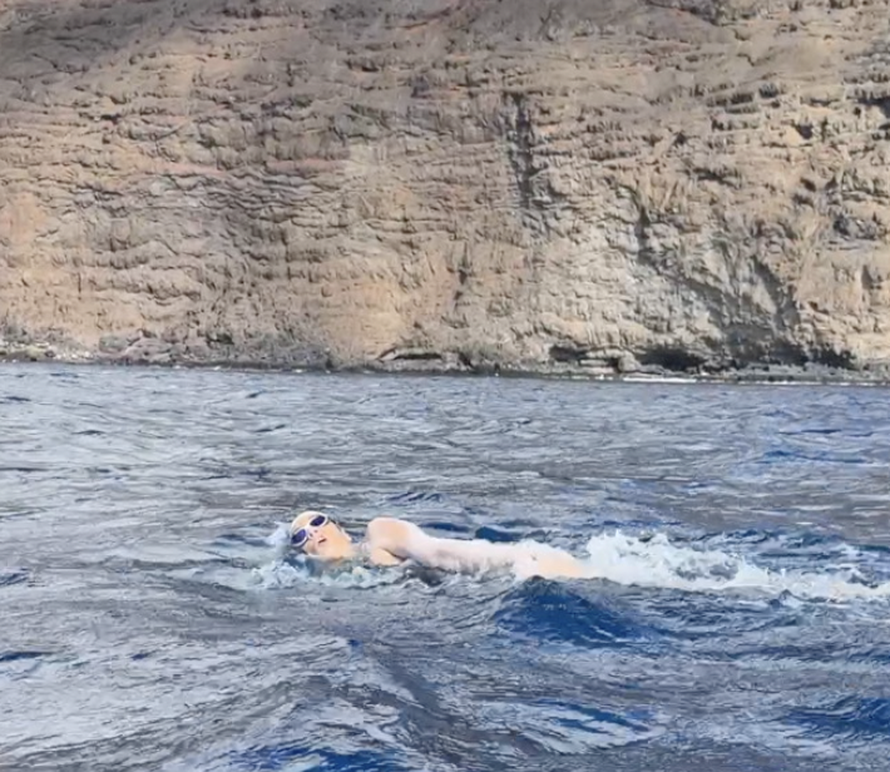 VIDEO Dina Levačić otplivala rutu koju nitko nikad nije: 'Bilo je teško mentalno i fizički...'