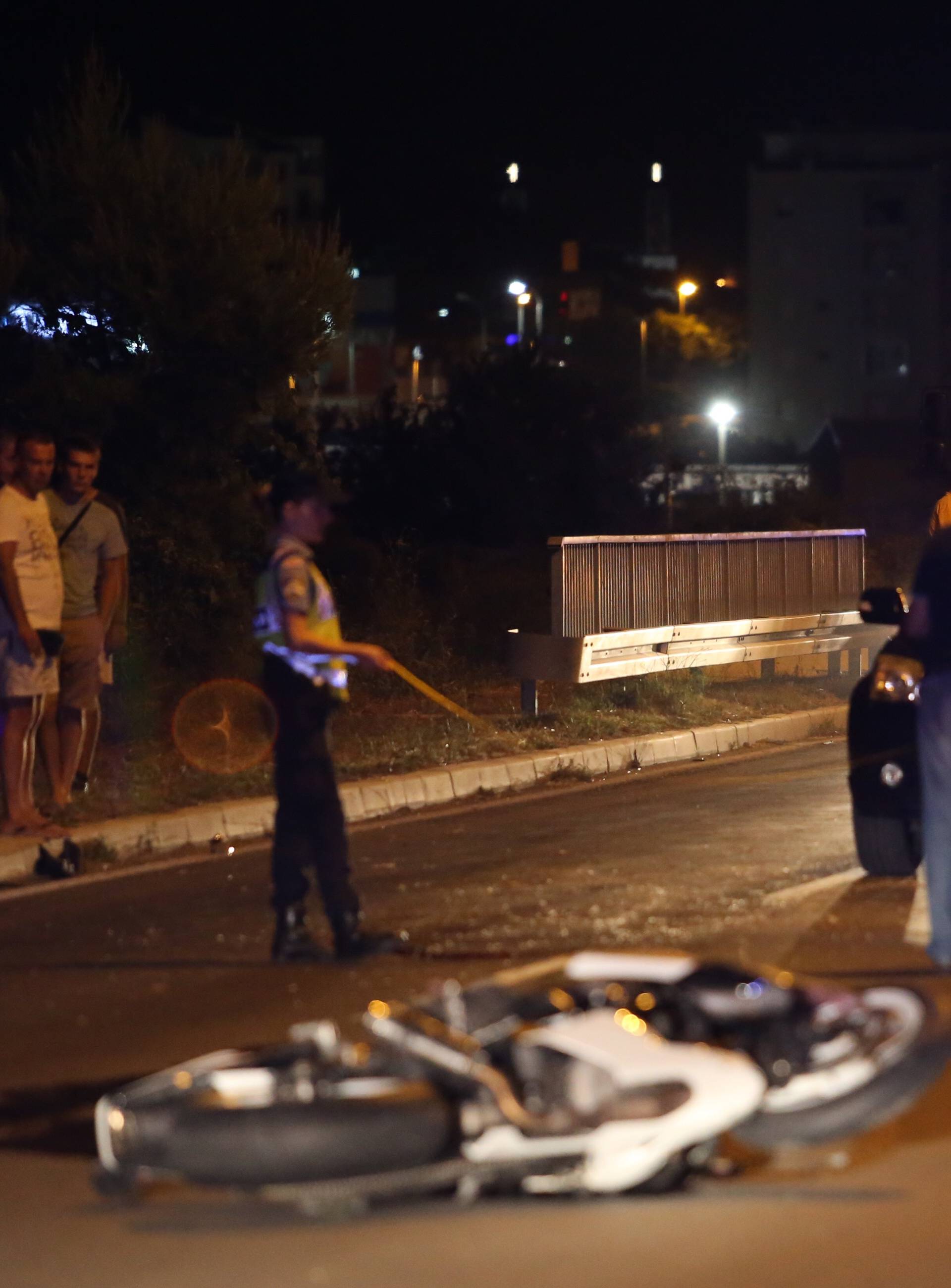 Split: VozaÄ motocikla preminuo nakon sudara