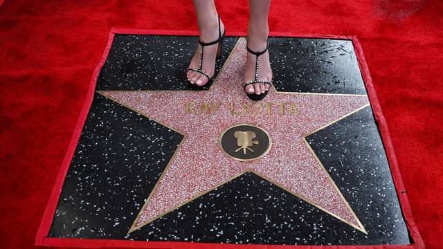 Late actor Ray Liotta star unveiling ceremony on the Hollywood Walk of Fame in Los Angeles