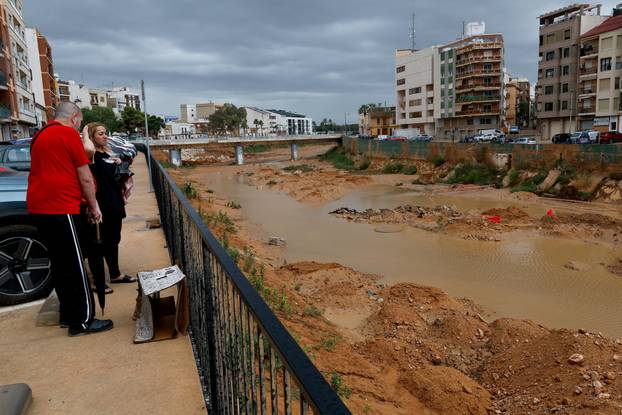 Heavy rains in Paiporta
