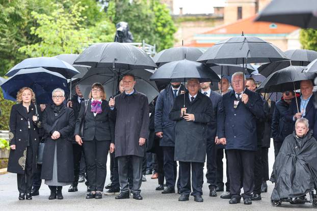 Zagreb: Komemoracija za žrtve Bleiburške tragedije na groblju Mirogoj