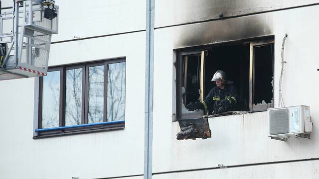 Šteta 100.000 kuna: Otvoreni plamen uzrok  požara u stanu