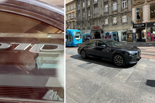 Toni Cetinski nakratko parkirao vrijedan BMW u Ilici u Zagrebu