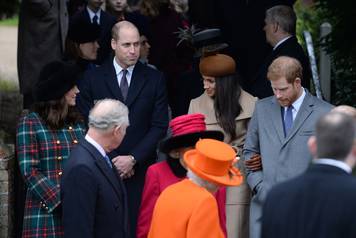 Royals attends Christmas Day Church service