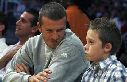 David Beckham poveo sina i nije gledao navijačice