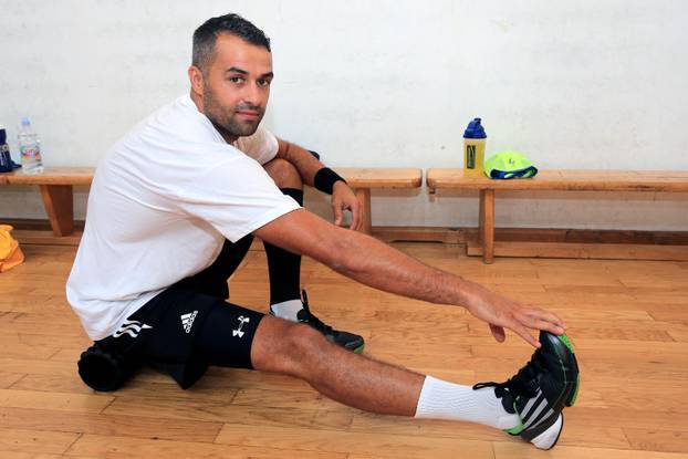 Našice: Vedran Zrni?, igra? rukometnog kluba Nexe 