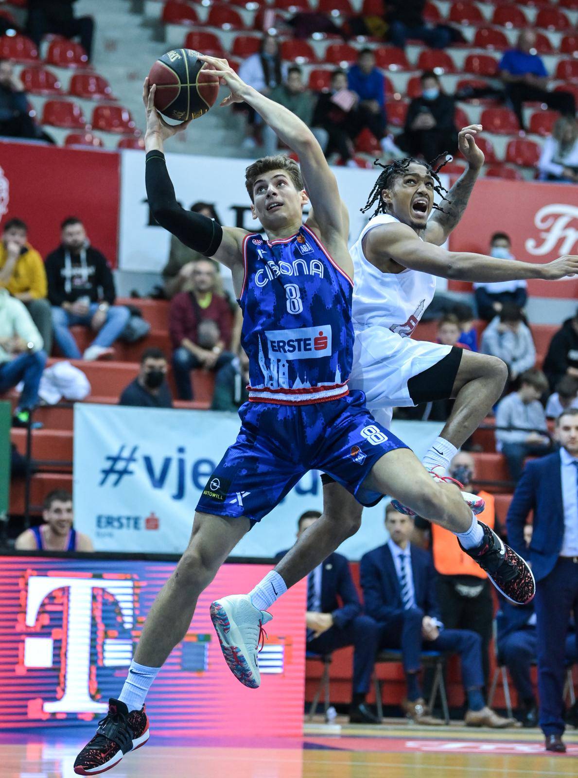 Zagreb: Utakmica 9. kolo ABA lige, KK Cibona - FMP Meridian