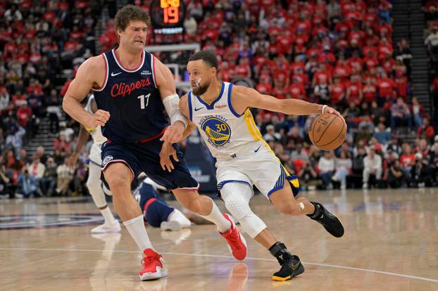NBA: Playoffs-Golden State Warriors at Los Angeles Clippers