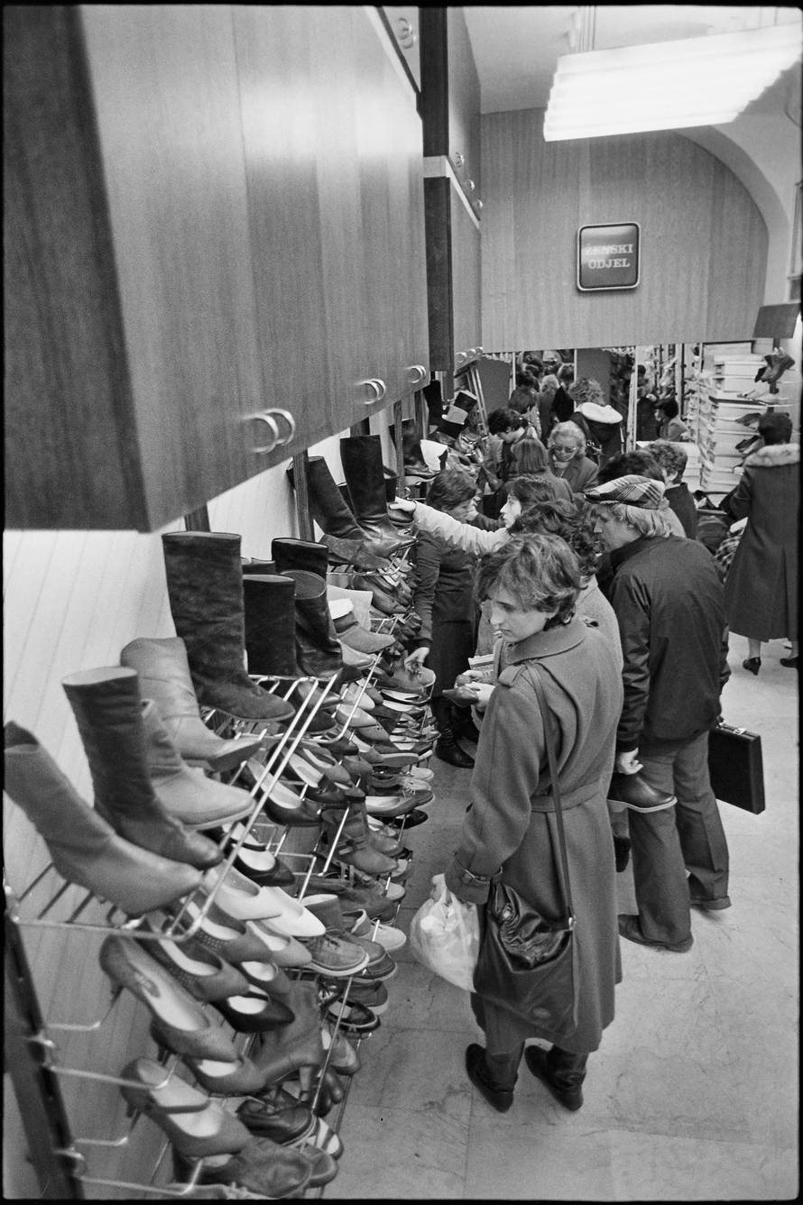 Zagreb: Kupovina u robnoj kući Nama u Ilici u rujnu 1984. godine