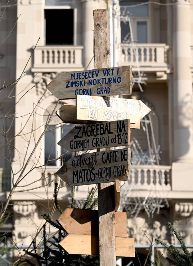 Zagreb: Kako izgleda grad uoči otvorenja adventa,