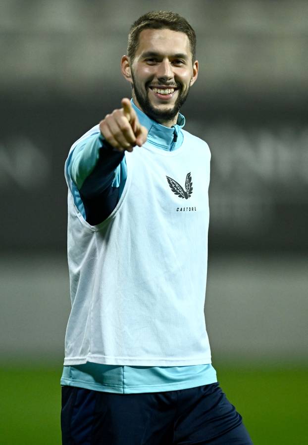 Belek: Večernji trening igrača Dinama