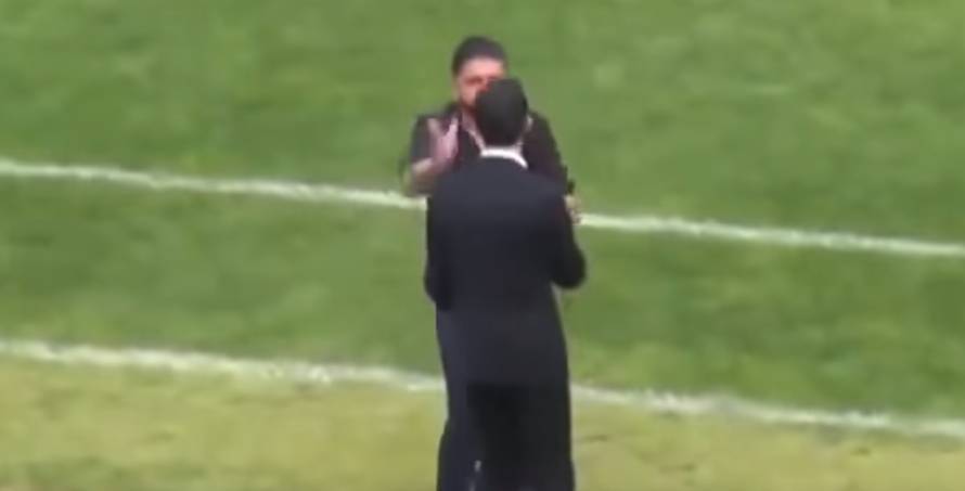 Kad Gattuso podivlja: Gennaro ošamario pomoćnog trenera!