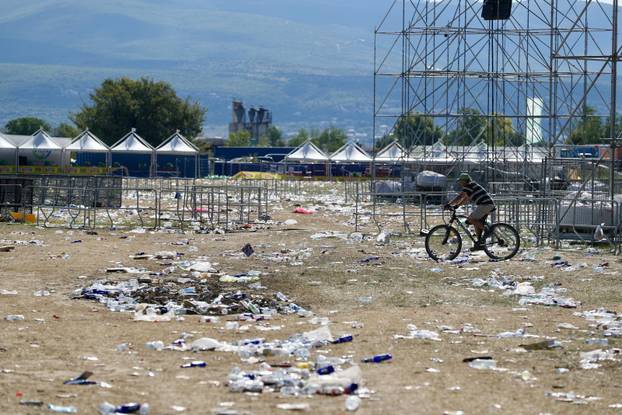 Jutro nakon koncerta Marka Perkovića Thompsona na sinjskom hipodromu