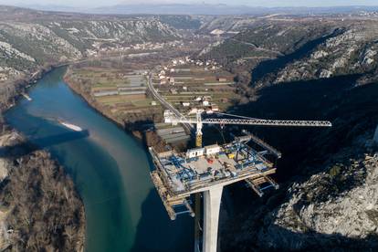 Radovi na mostu Počitelj u Bosni i Hercegovini