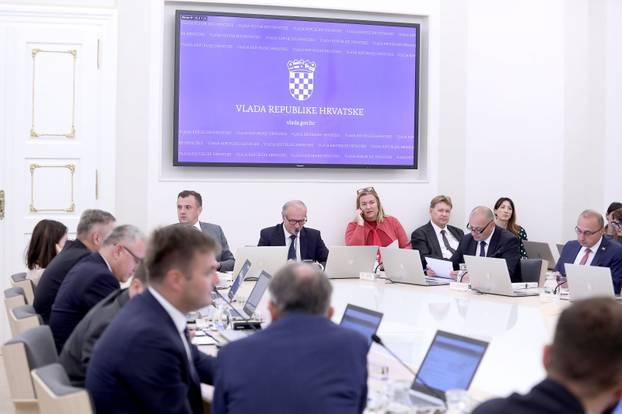 Zagreb: Rasprava Vlade o izvrÅ¡enju Državnog proraÄuna Republike Hrvatske