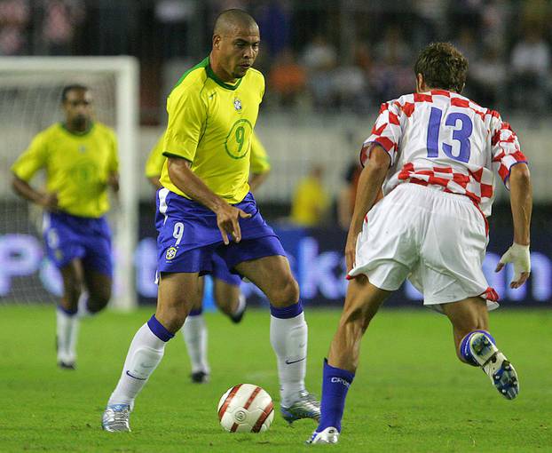 ARHIVA - U spektaklu na Poljudu Hrvatska i Brazil u prijateljskom susretu odigrali 1:1