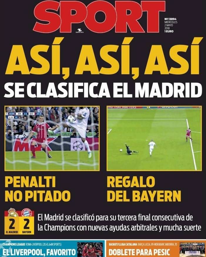Katalonske naslovnice: Ovako prolazi Real Madrid, klasika...
