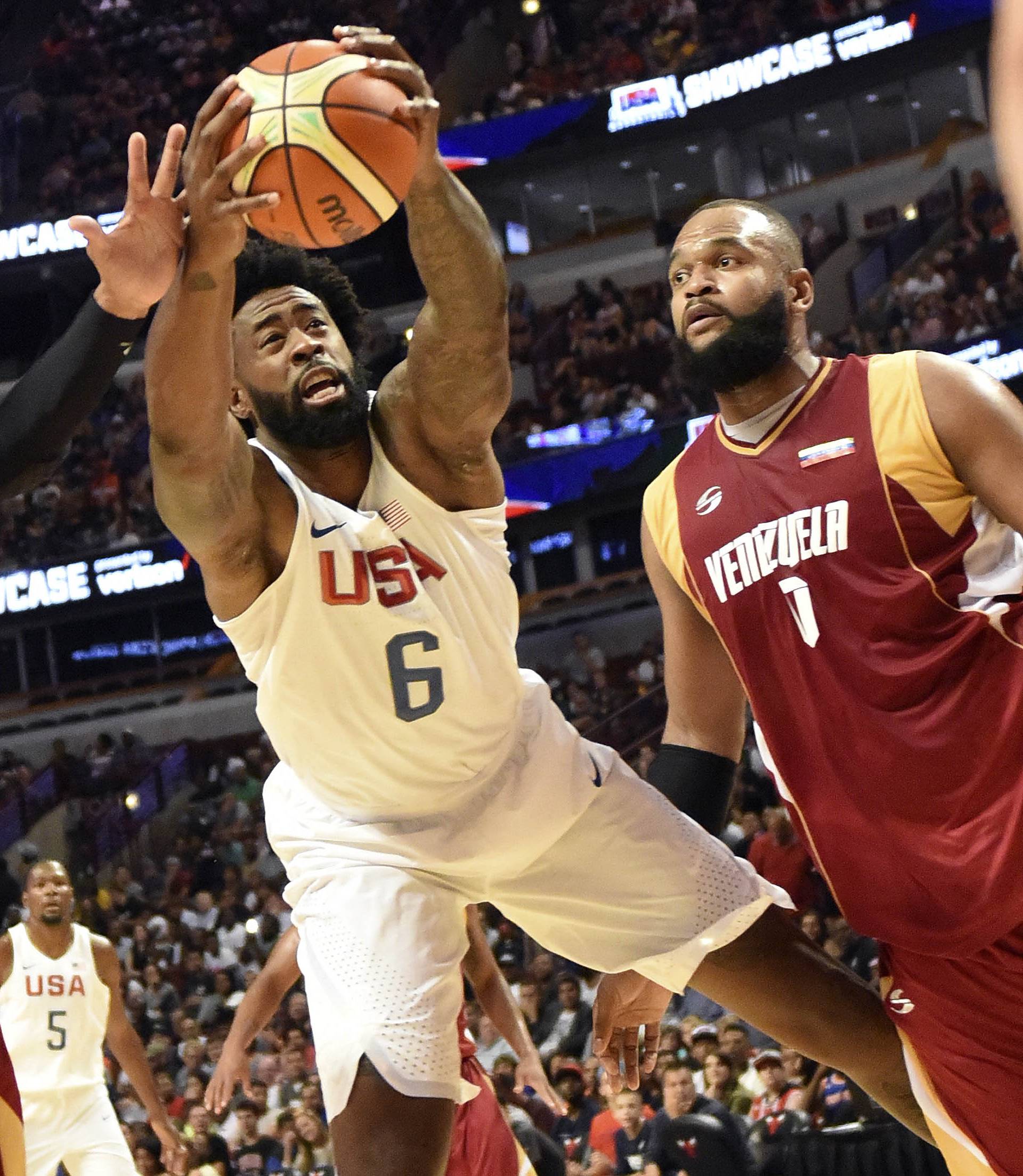 Basketball: USA Basketball Exhibition Game-Venezuela at USA