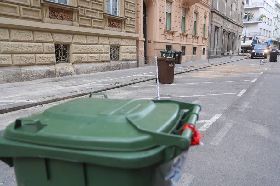 Zagreb: Prazna parkirališta u centru grada