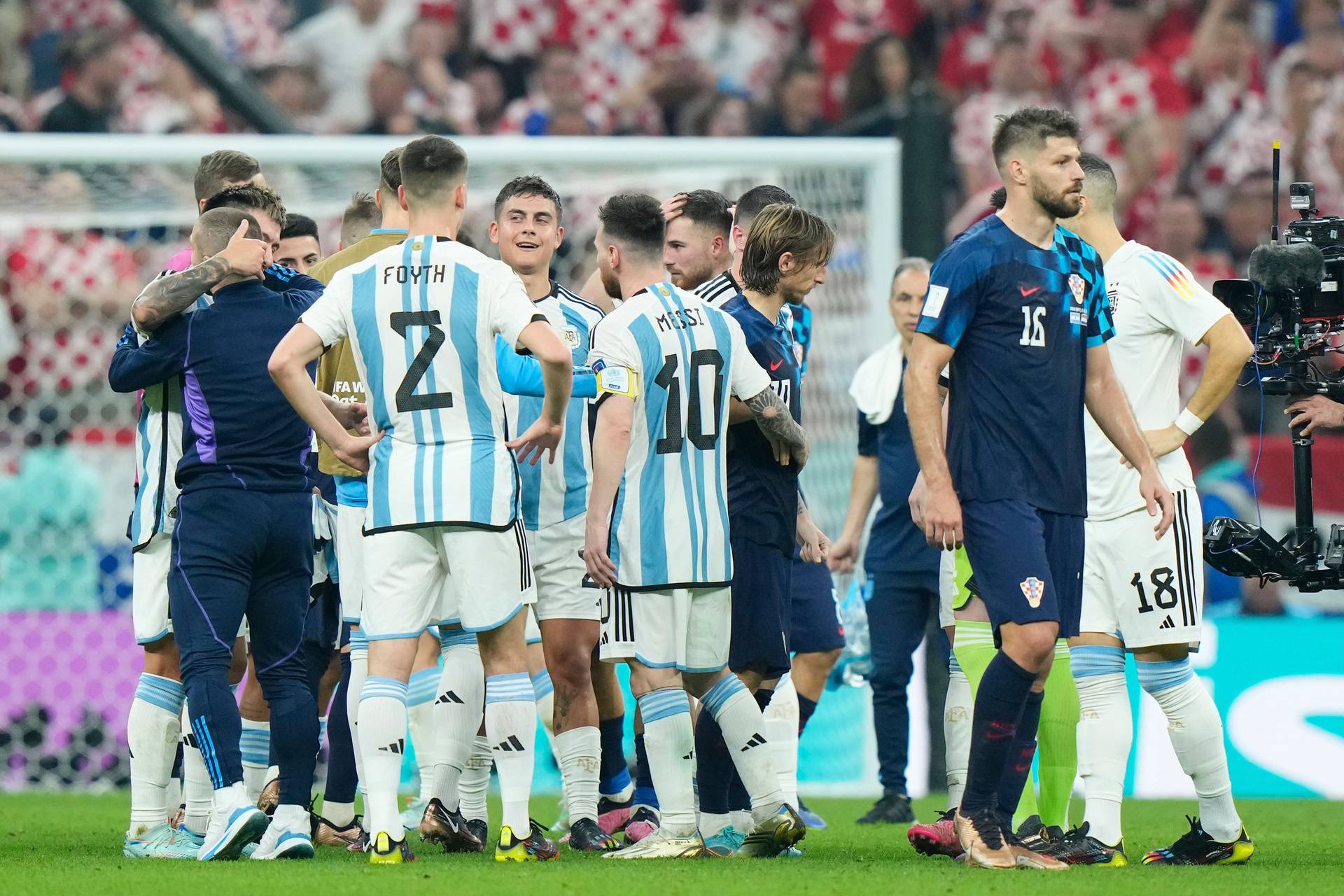Argentina v Croatia: Semi Final - FIFA World Cup Qatar 2022, Lusail City - 13 Dec 2022