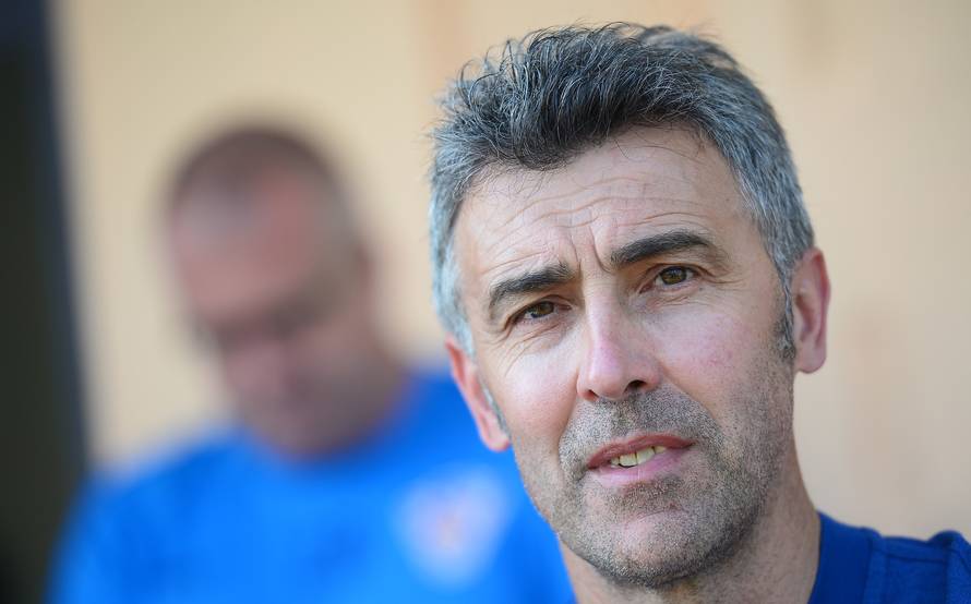 Rovinj: Jutarnji trening hrvatske nogometne reprezentacije