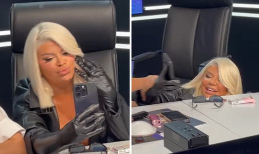 Ajoj, Daro! Selfie je pao, a i ti s njim... Bubamara završila na podu na snimanju 'Granda'