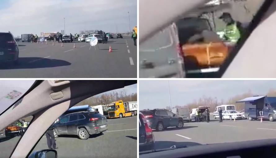 Akcija kod Rugvice: Zaustavili aute, pregledali su i jedan lijes?