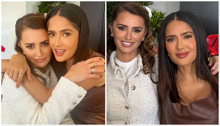 Koliko ljepote na jednoj fotki! Salma Hayek i Penelope Cruz oduševile su svoje fanove