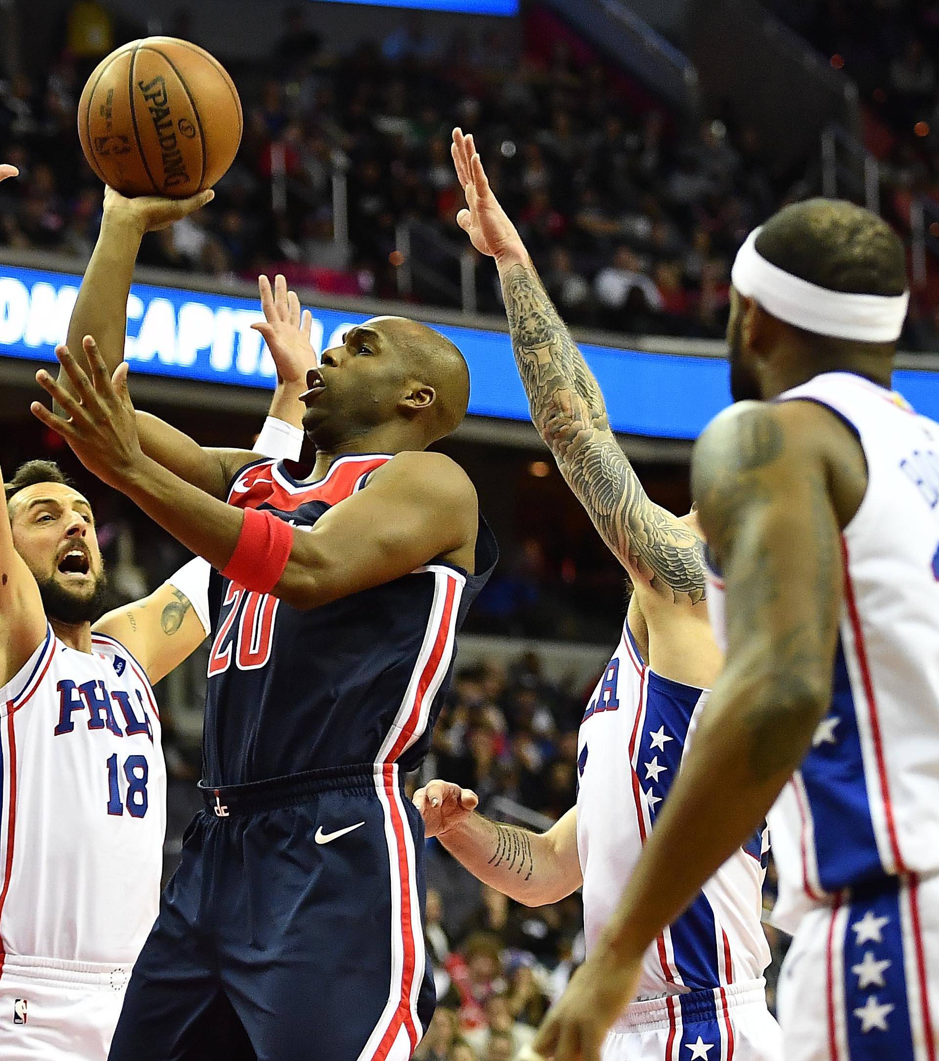 NBA: Philadelphia 76ers at Washington Wizards