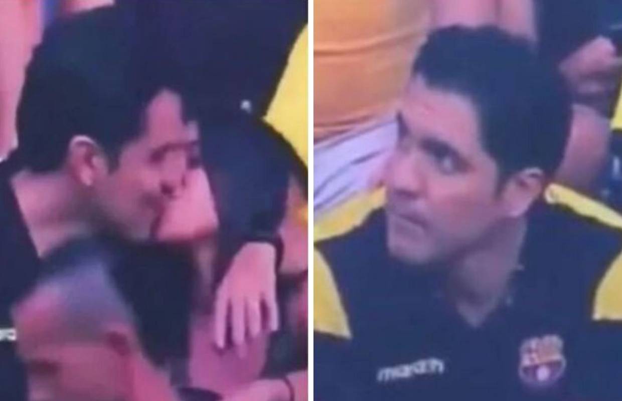 Poveo ljubavnicu na utakmicu Barce pa ga razotkrile kamere