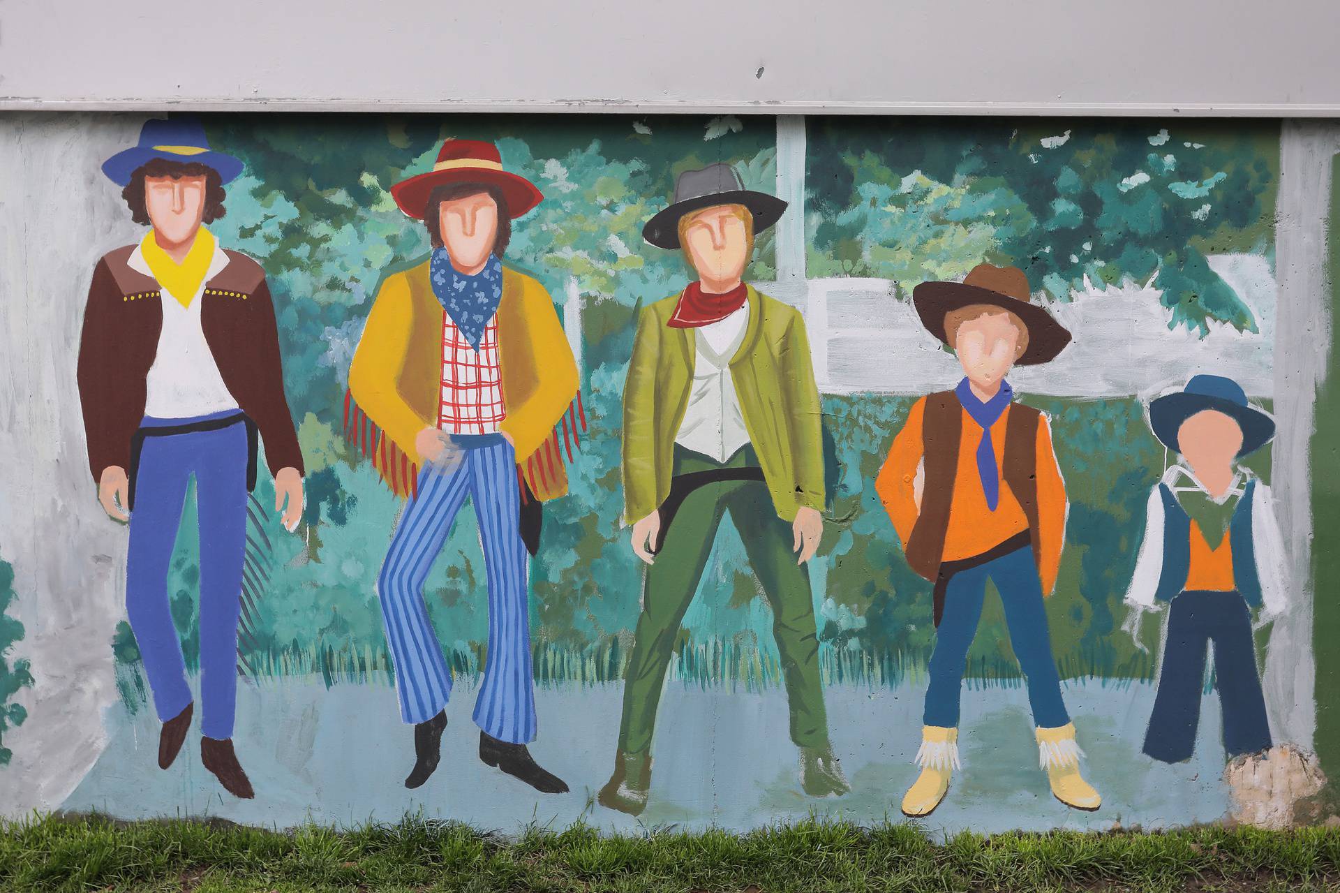 U Zagrebu osvanuo mural braće Vragec iz hit serije Smogovci