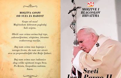 U četvrtak uz 24sata darujemo Karticu svetog Ivana Pavla II.