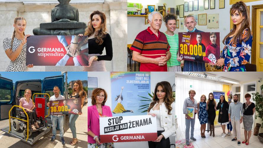 Tisuće razloga za humanost – Germania Sport u 2021. donirala preko milijun i pol kn