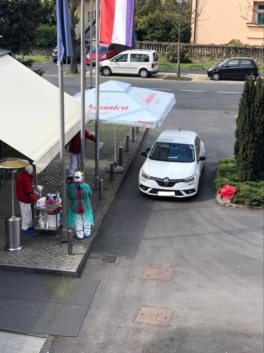 Prvo drive in testiranje kod nas na koronu  u 'Andriji Štampar'