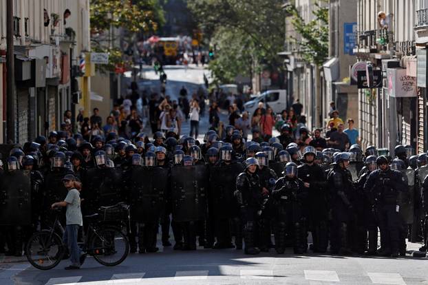 Nationwide strike and anti-government protests called by French unions in France