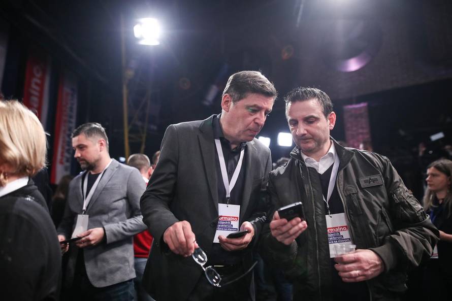 Zagreb: Izborni stožer Zorana Milanovića u Tvornici kulture