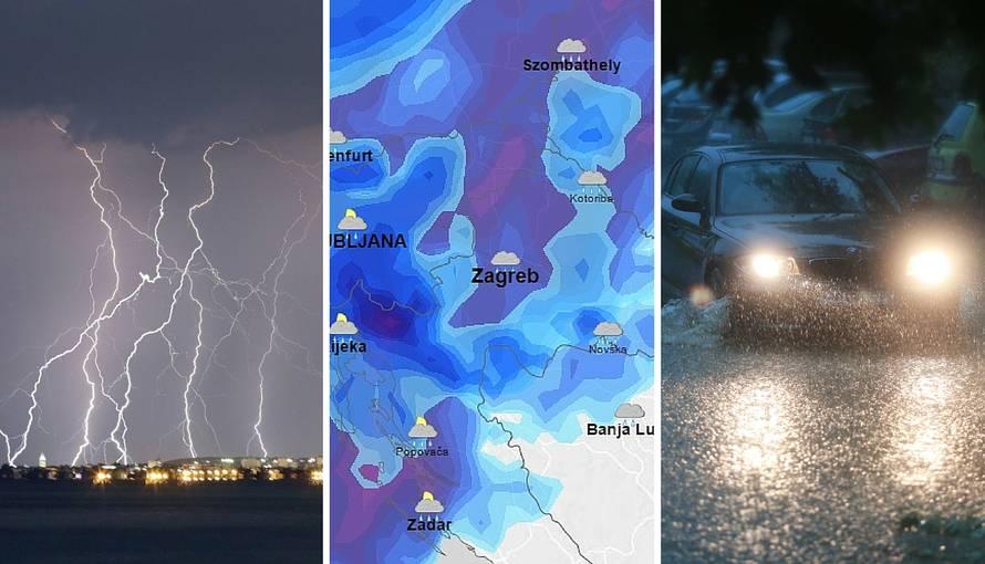 Dolazi pravi kaos: Očekuju se oluje, grmljavina i jaki pljuskovi