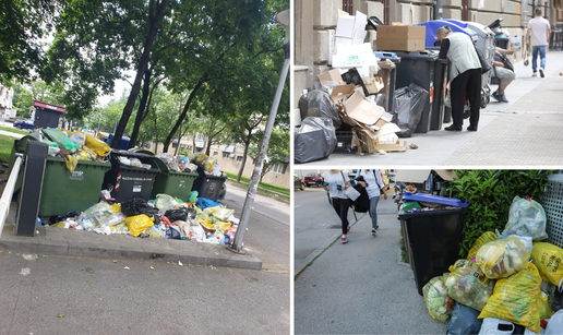 FOTO Ružna slika glavnog grada: Zagreb pretrpan smećem