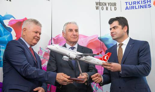 U Dubrovnik je stigao prvi zrakoplov Turkish Airlinesa